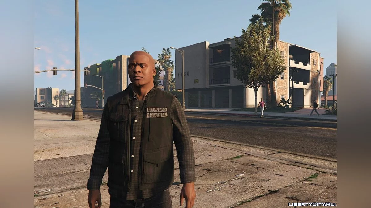 Sons of Anarchy Vest for Michael, Franklin and Trevor / GTA 5