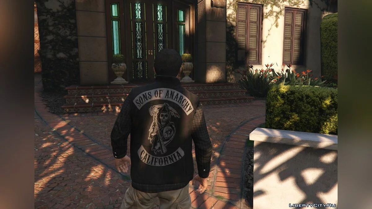 Sons of Anarchy Vest for Michael, Franklin and Trevor / GTA 5