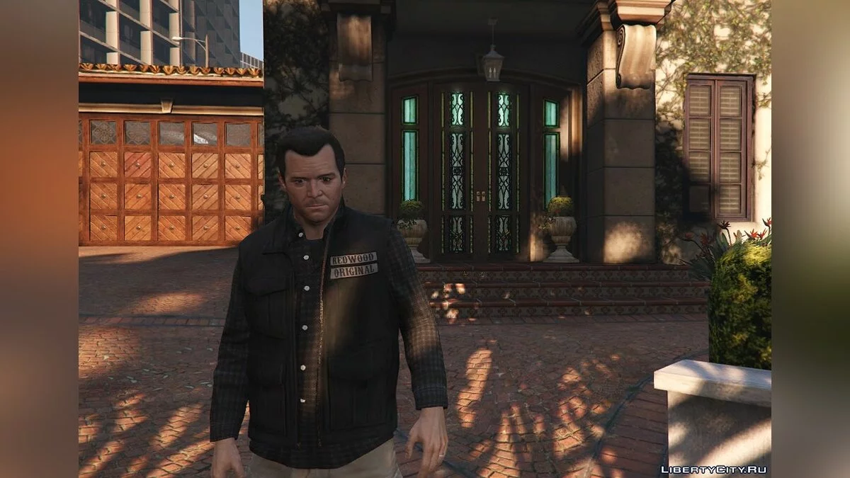 Sons of Anarchy Vest for Michael, Franklin and Trevor / GTA 5