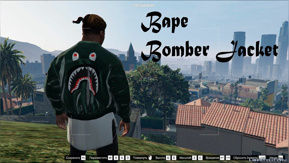 Скачать Bape Bomber Jacket 1.0 для GTA 5