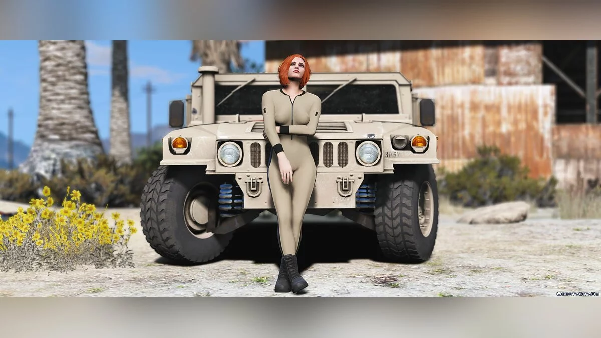 Military Jumpsuit for MP Female / GTA 5