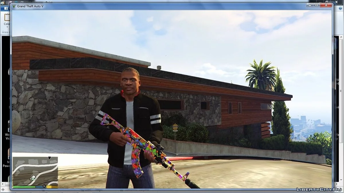 Jaqueta Bolsonaro Franklin V 1.0 / GTA 5