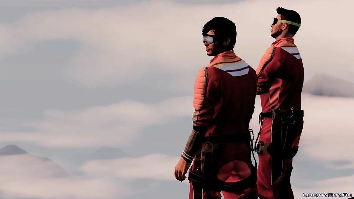 Parachute Outfit for Freemode Male 1.0 / GTA 5