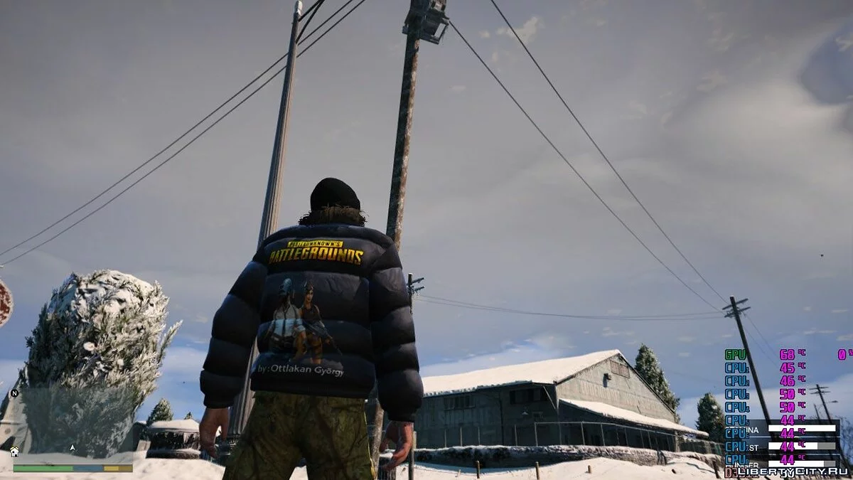 Куртка с логотипом BATTLEGROUNDS для Тревора / GTA 5