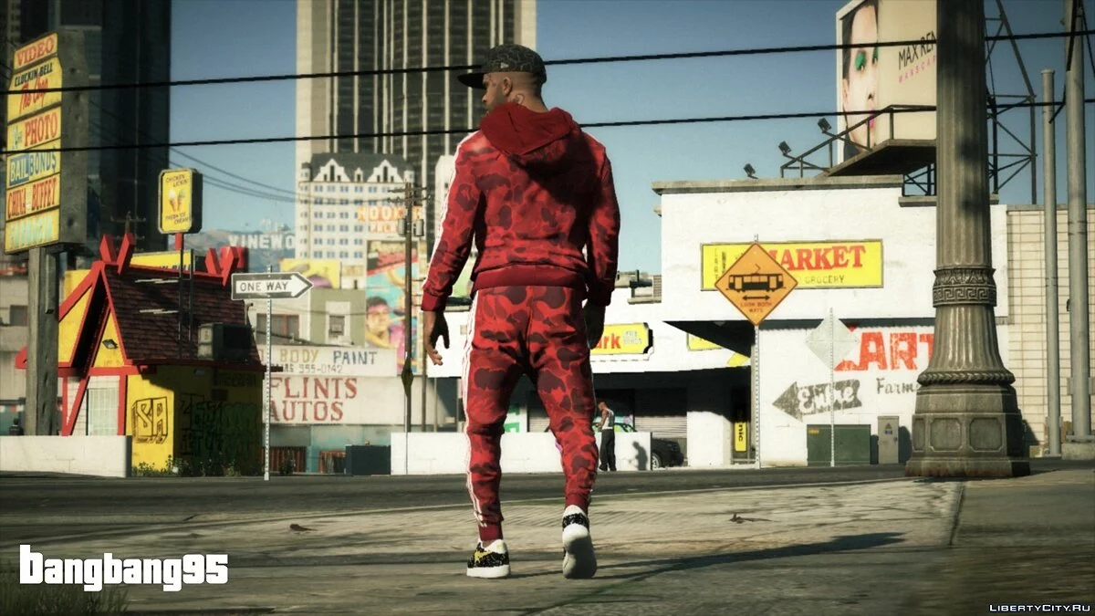 BAPE ADIDAS CAMO TRACKSUITS - Franklin 2.0 / GTA 5