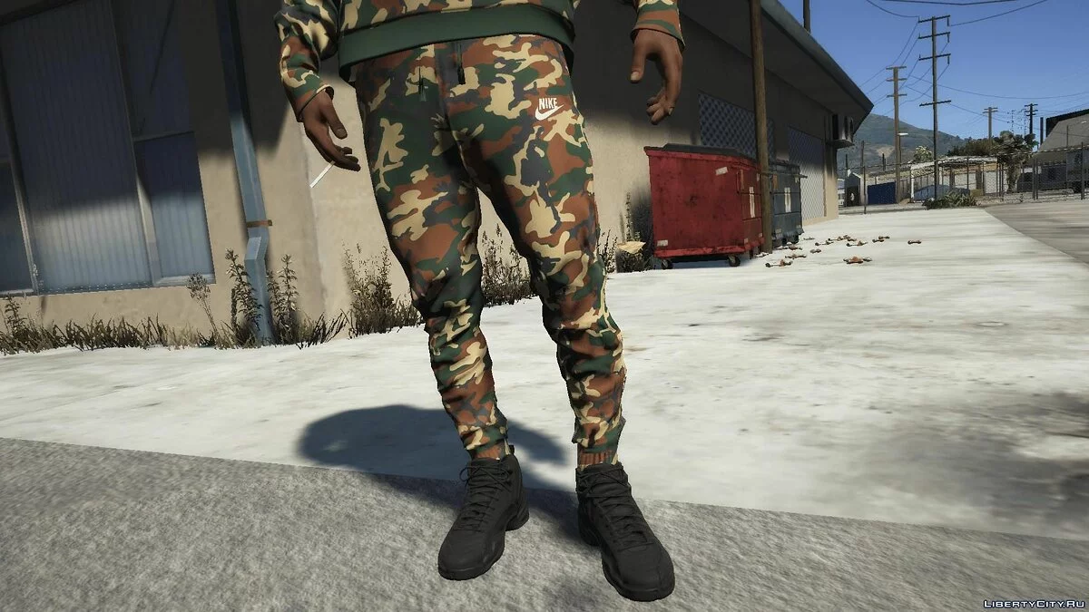 Камуфляжный костюм Nike / GTA 5