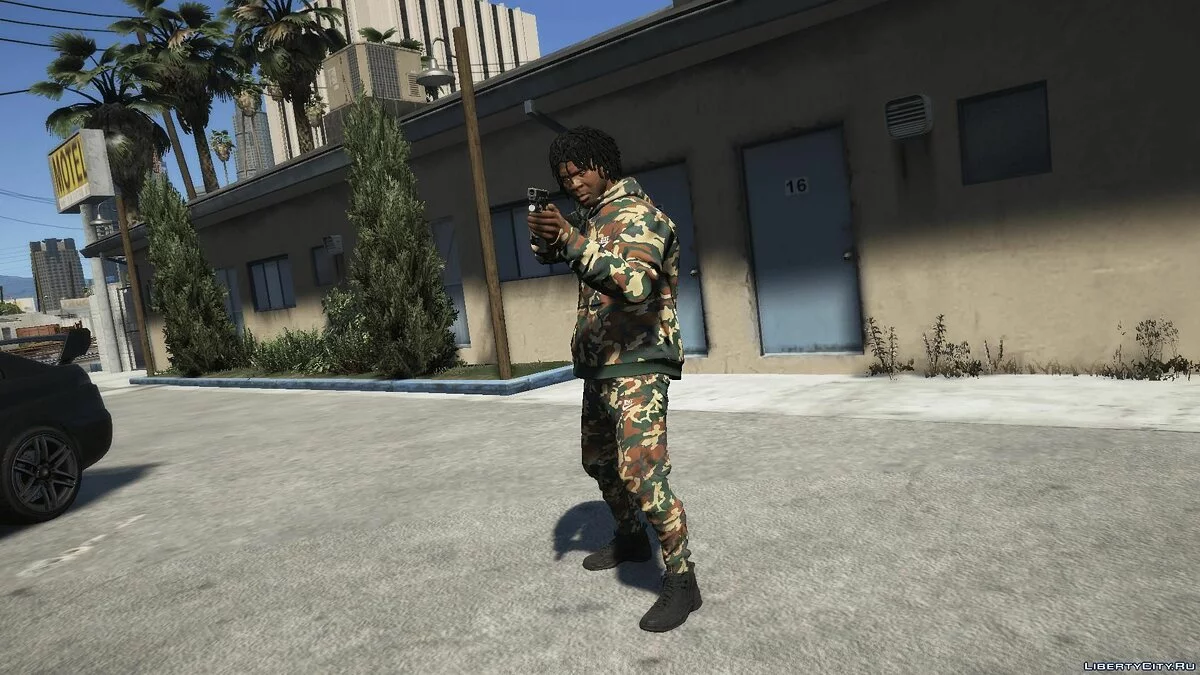 Камуфляжный костюм Nike / GTA 5