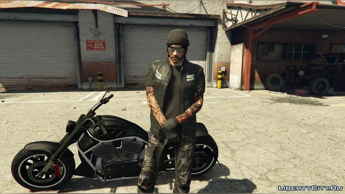 Жилет sons of anarchy / GTA 5