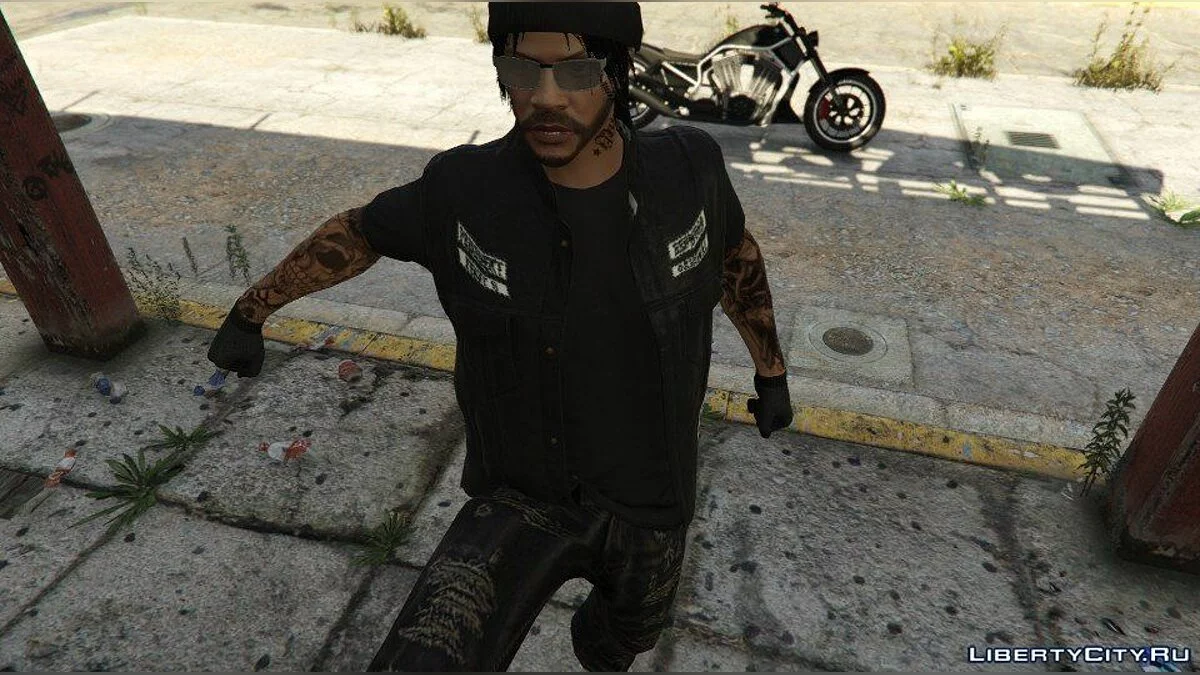 Жилет sons of anarchy / GTA 5