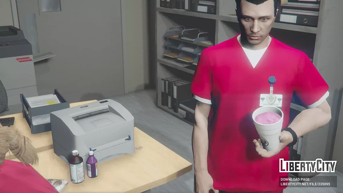Медицинская форма для MP Male / GTA 5