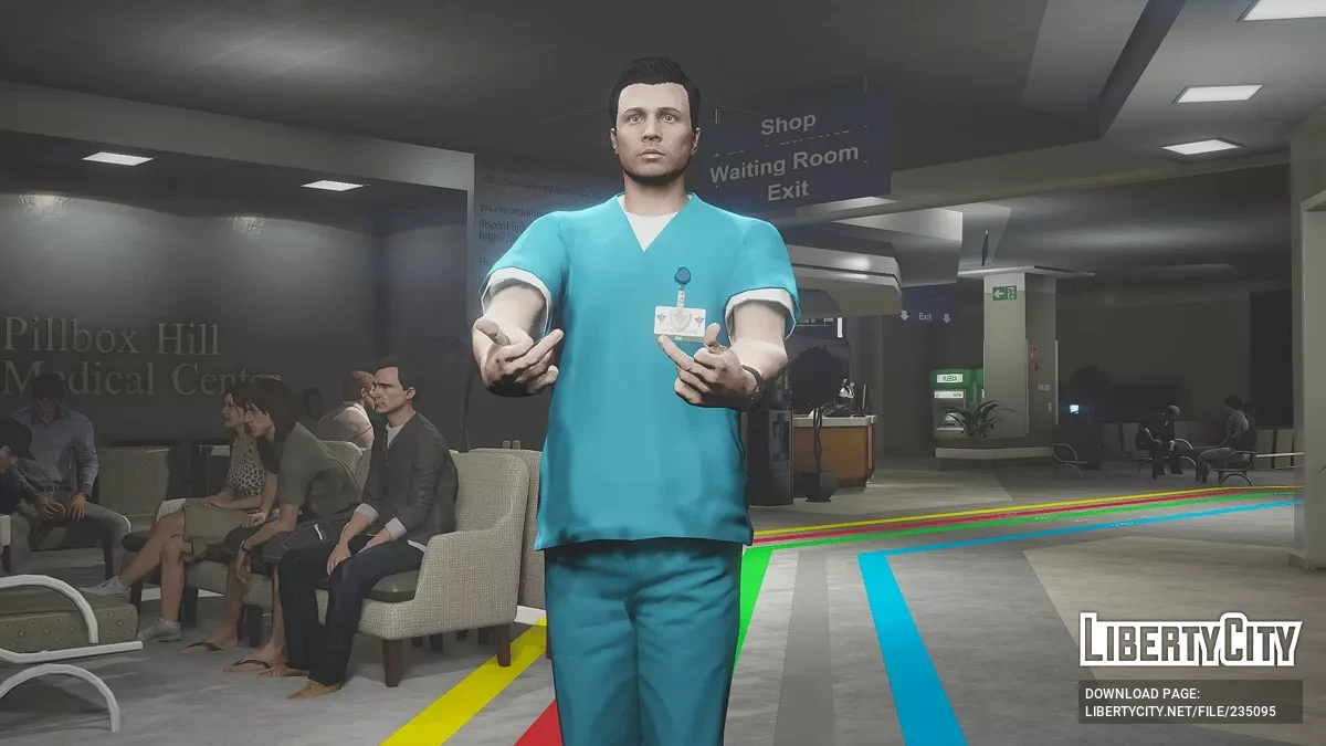 Медицинская форма для MP Male / GTA 5