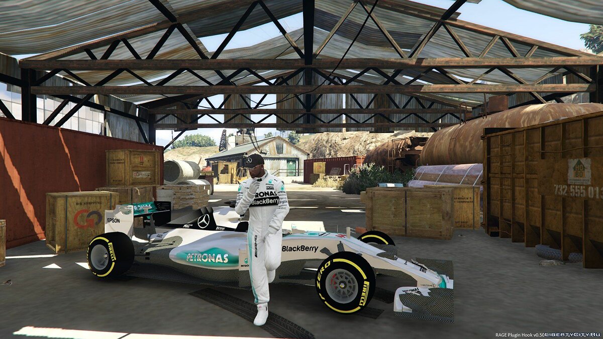 Lewis Hamilton Racing Suit 1.0 для GTA 5 - Картинка #6