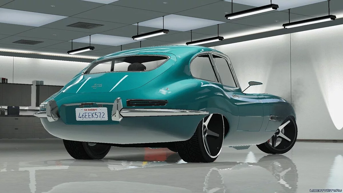Jaguar Type-E Custom 1.0 / GTA 5