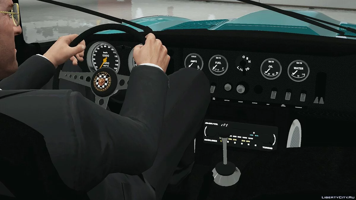 Jaguar Type-E Custom 1.0 / GTA 5