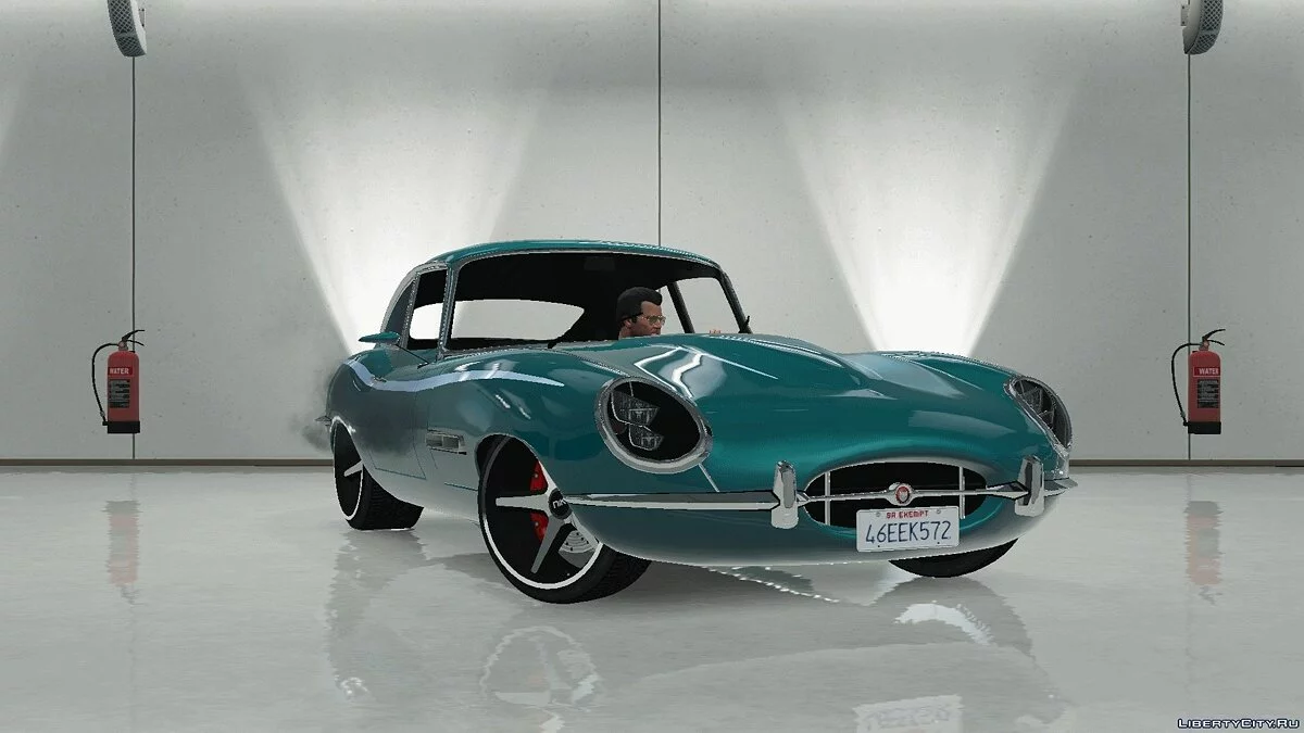 Jaguar Type-E Custom 1.0 / GTA 5