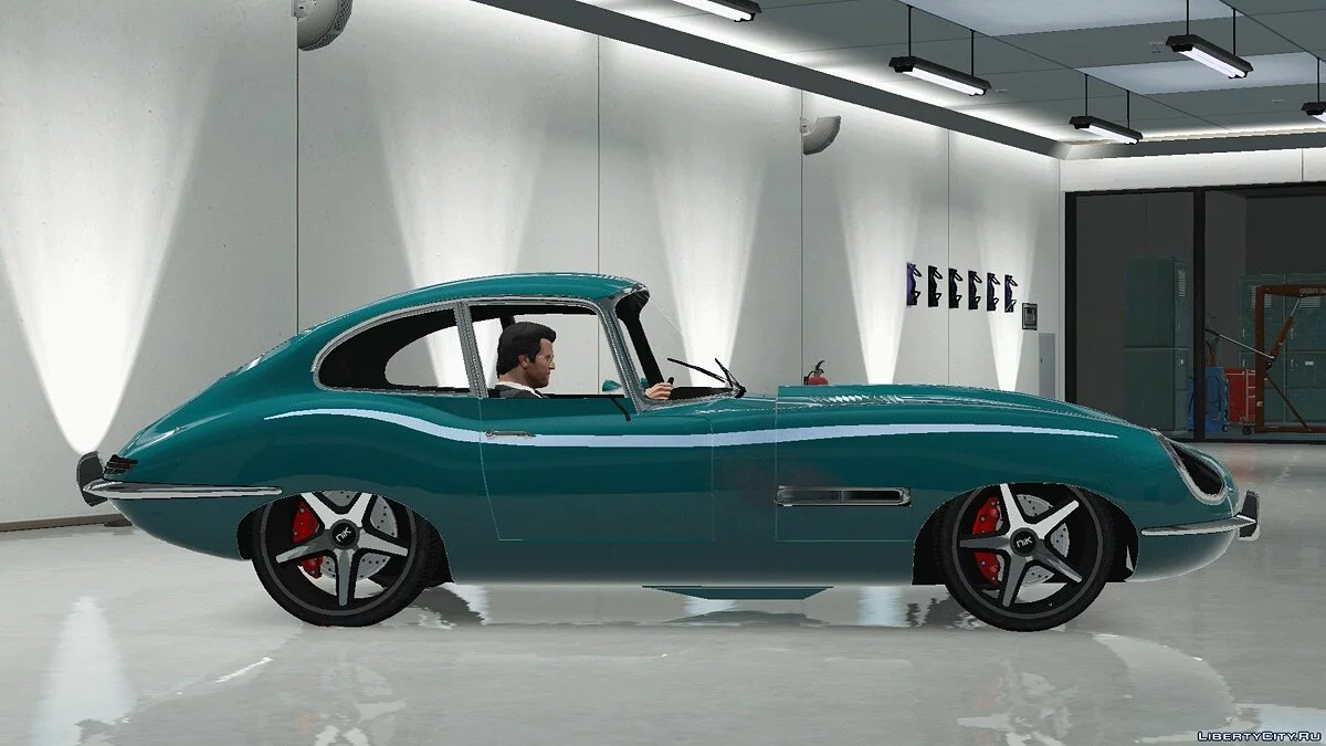 Jaguar E-Type Custom [Add-On / Replace] [FINAL] / GTA 5