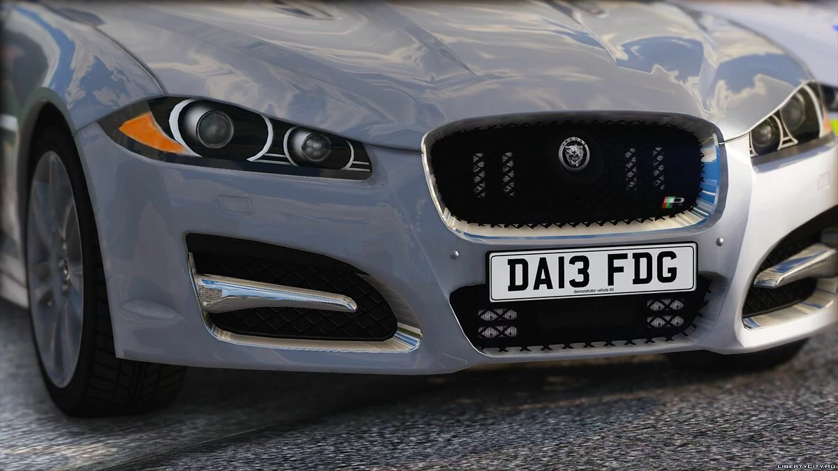 Police Jaguar XFR (ELS Pack) [FINAL] / GTA 5