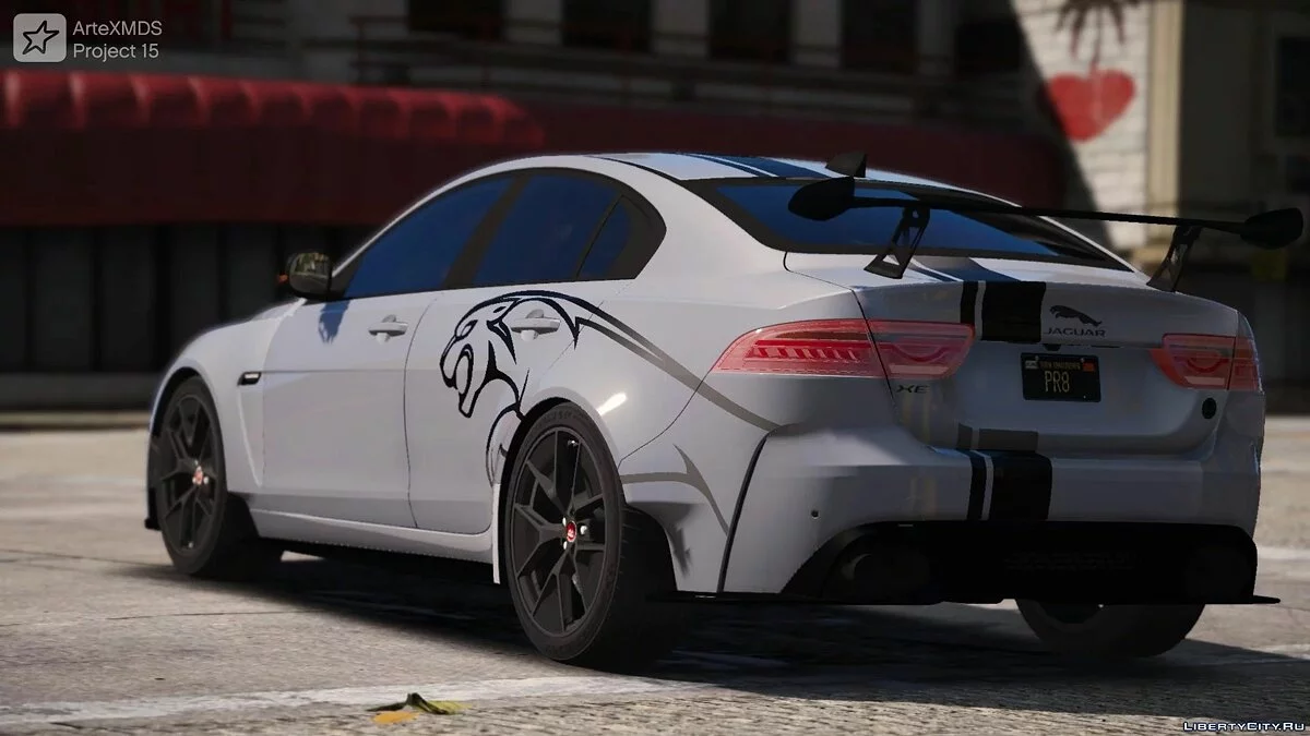 Jaguar XE SVR Project 8 [Add-On] 1.0.2 / GTA 5