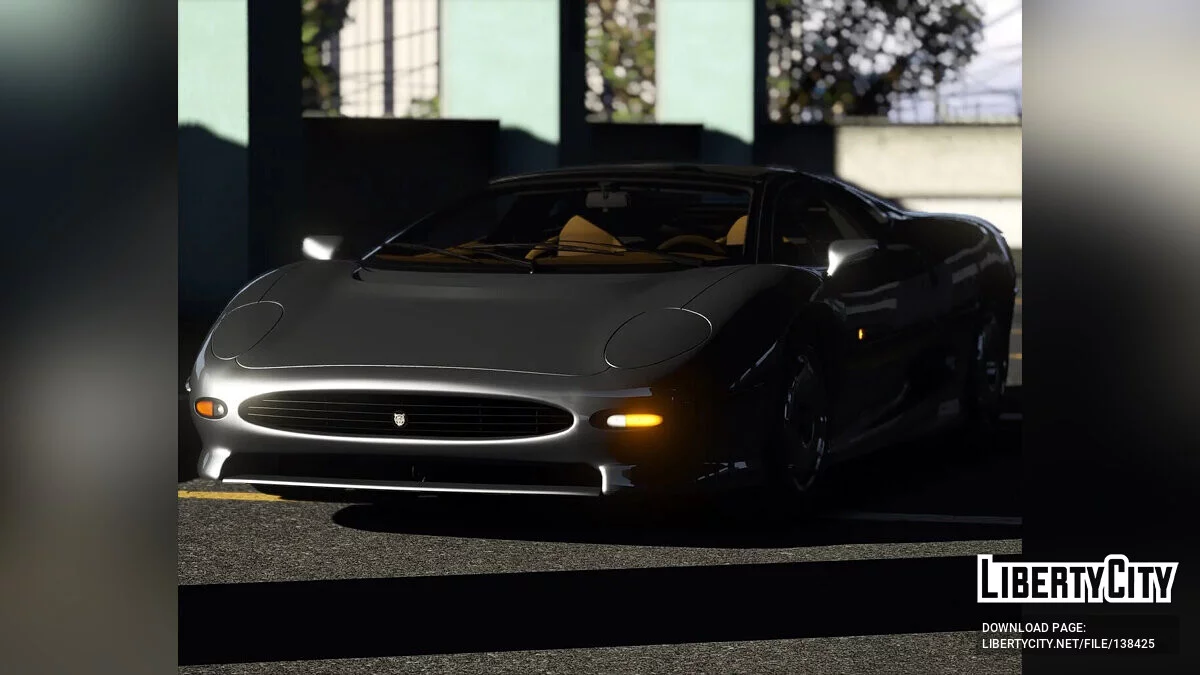 1992 Jaguar XJ220 [Add-On | VehFuncsV | Extras | Template] Reworked 1.0 / GTA 5