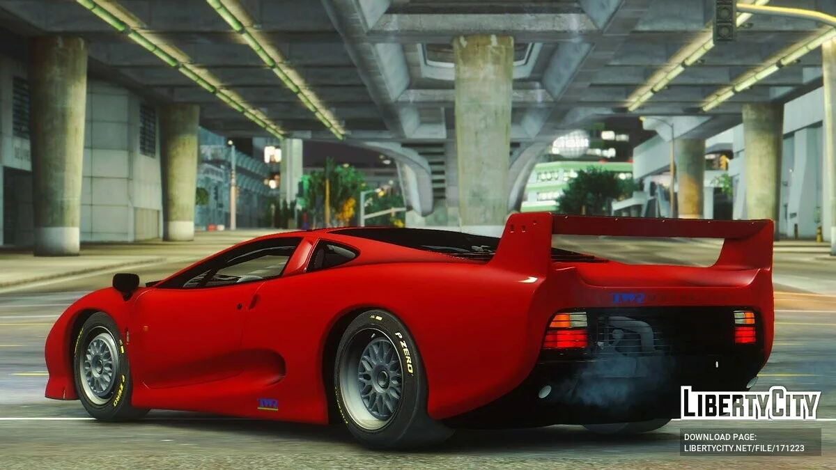 Jaguar XJ220S TWR 1993 v1.1 / GTA 5