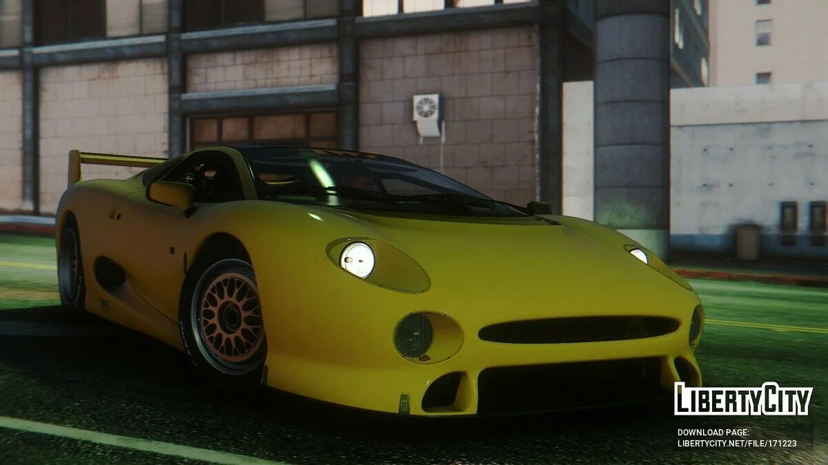 Jaguar XJ220S TWR 1993 v1.1 / GTA 5