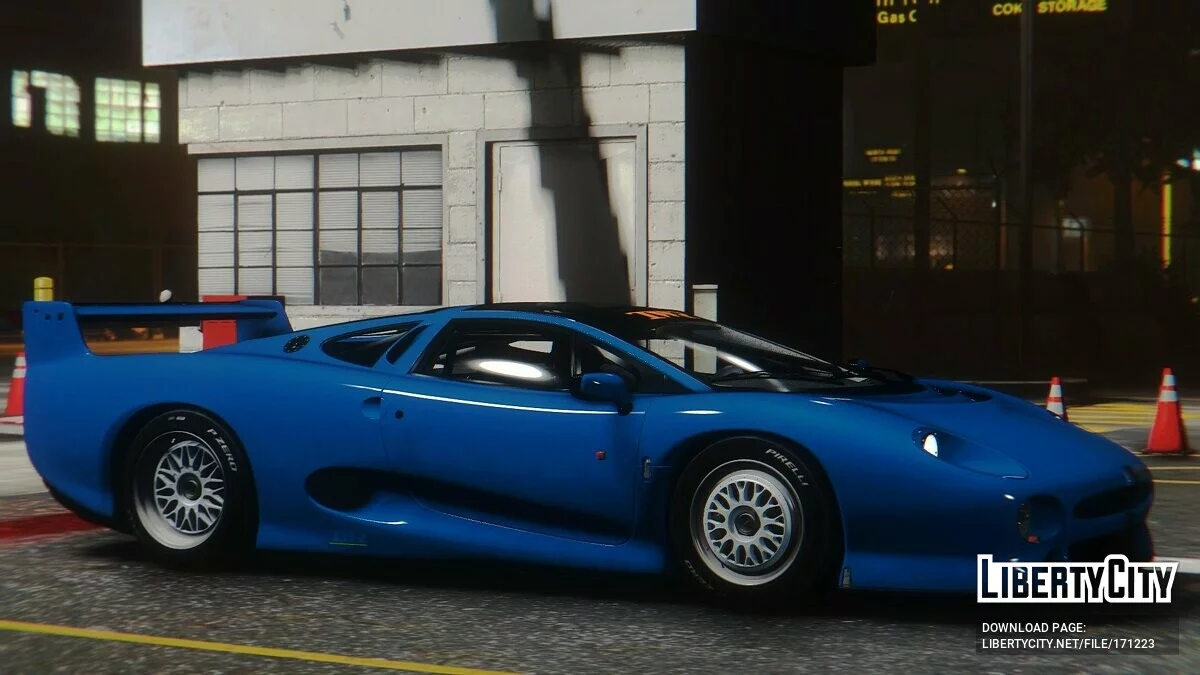 Jaguar XJ220S TWR 1993 v1.1 / GTA 5