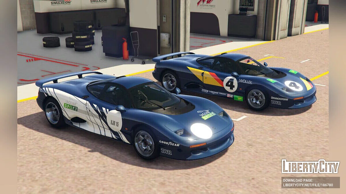 Jaguar Sport XJR-15 1991 [Add-On / FiveM | Tuning | Template] 1.2 / GTA 5