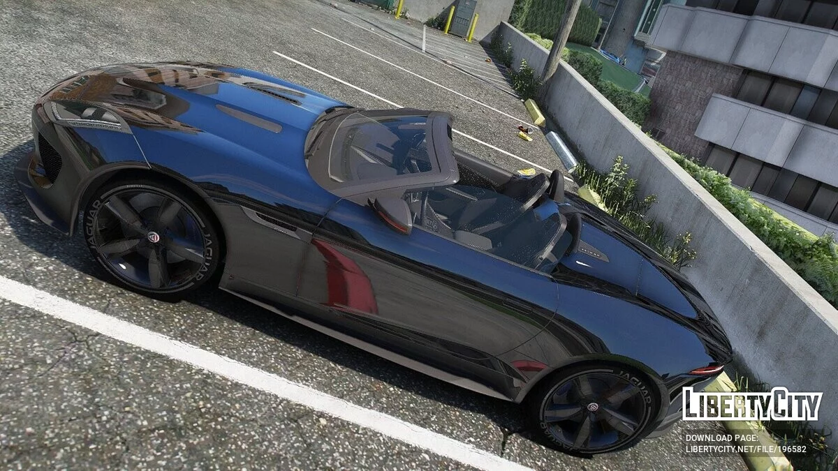 Jaguar F-Type кабриолет / GTA 5