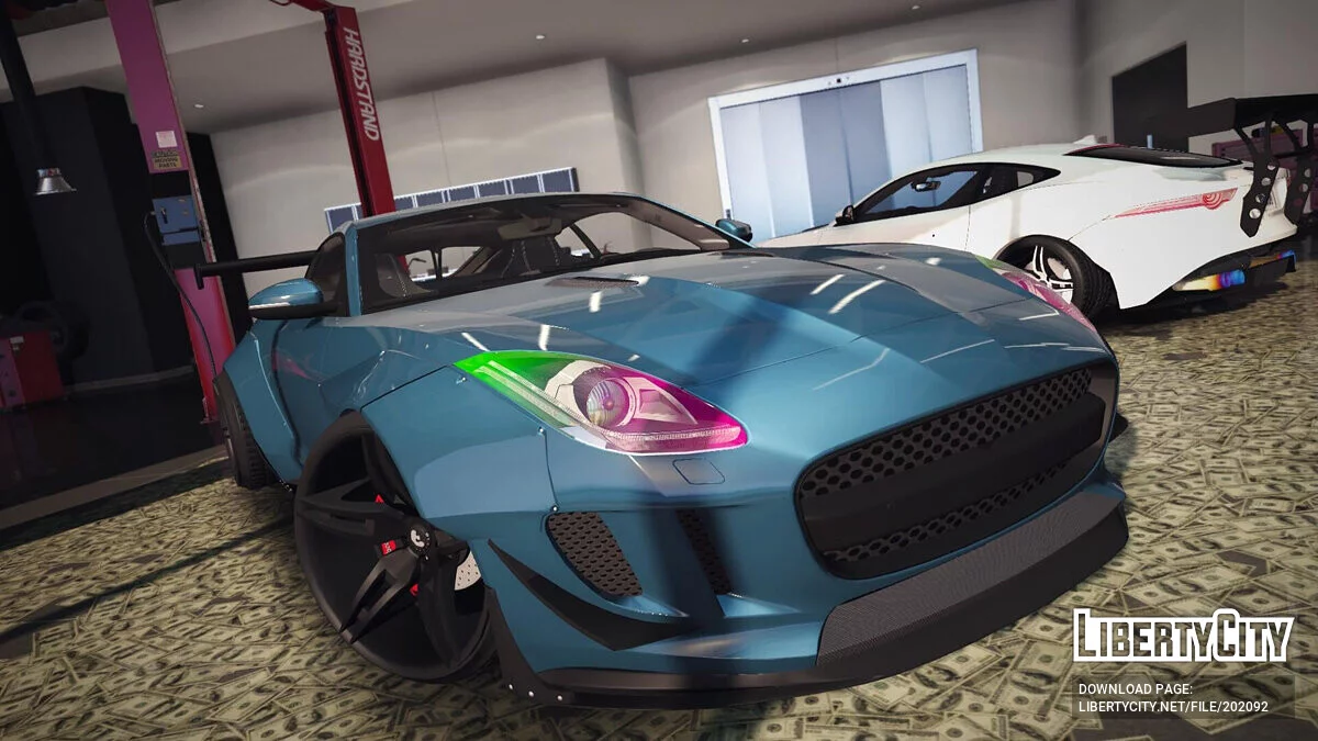 Jaguar F Type L3d Store Edition v1.0 / GTA 5