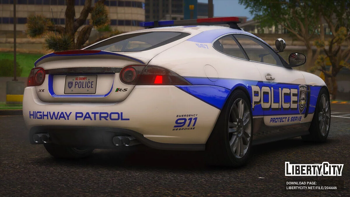 2009 Jaguar XKR SCPD v1.0 / GTA 5