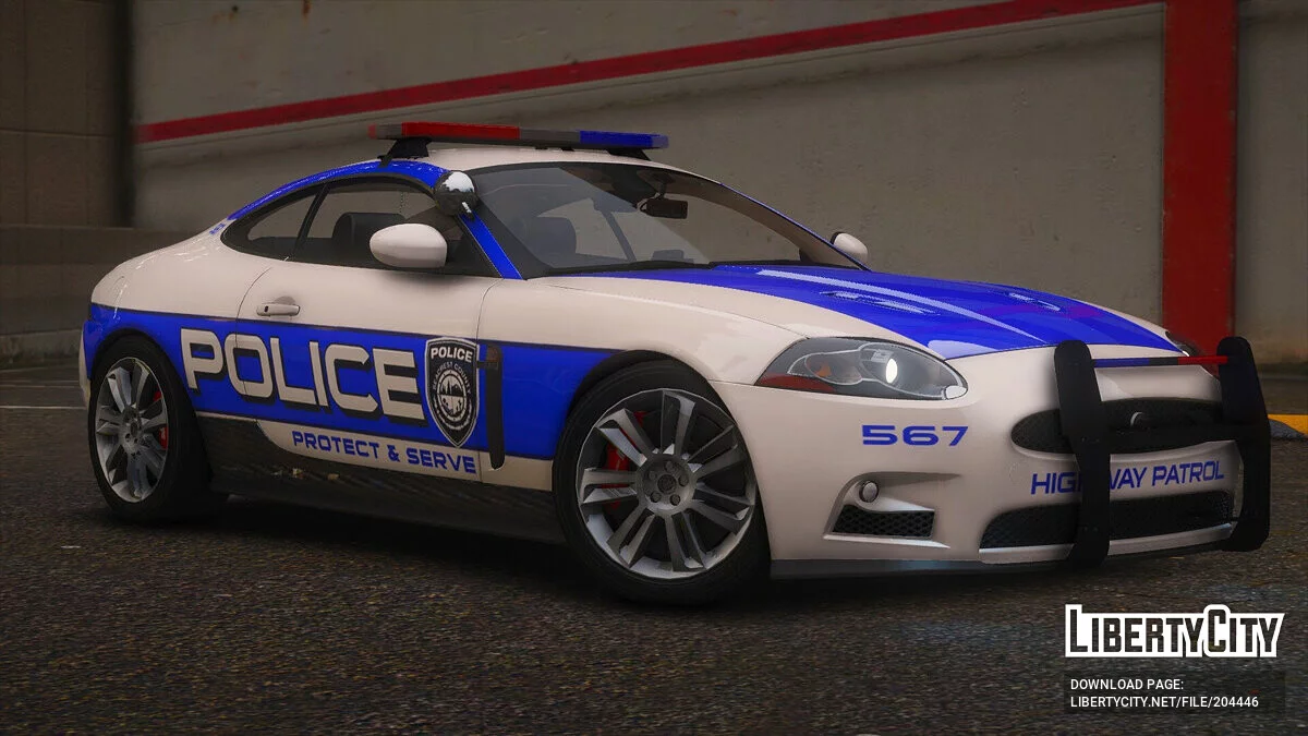 2009 Jaguar XKR SCPD v1.0 / GTA 5