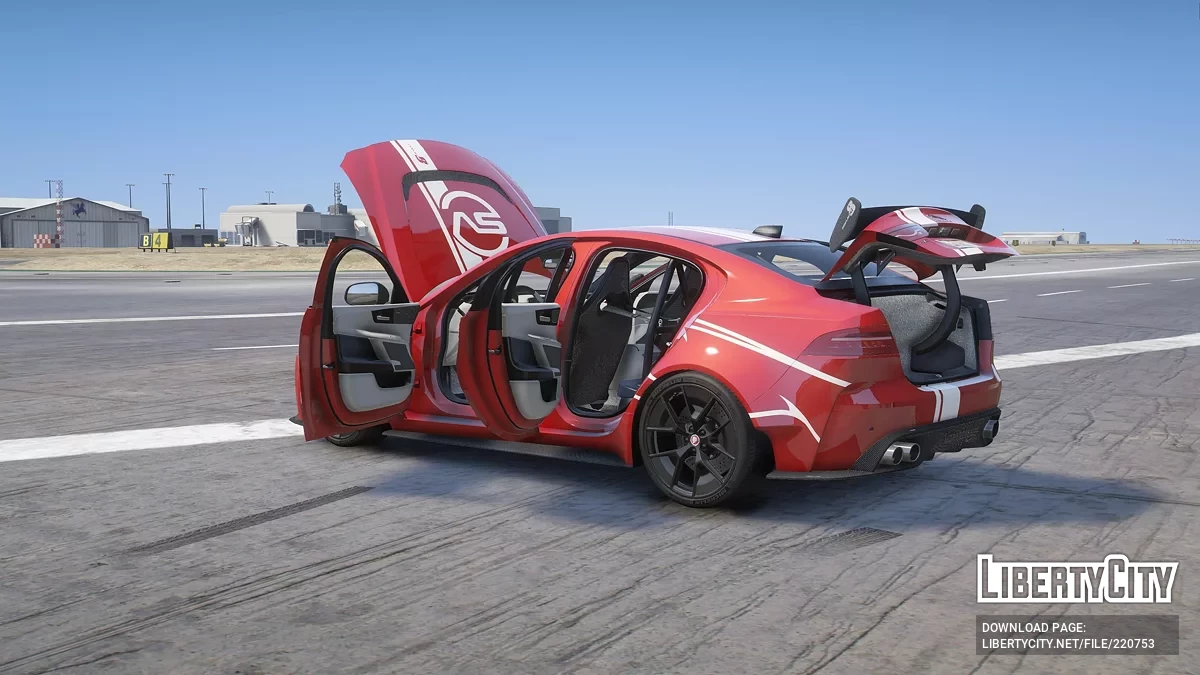 Jaguar XE SV Project 8 v1.0 / GTA 5