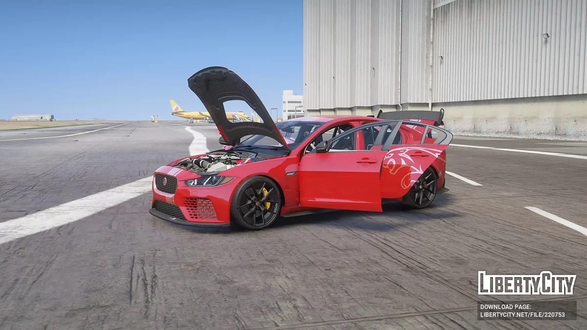 Jaguar XE SV Project 8 v1.0 / GTA 5