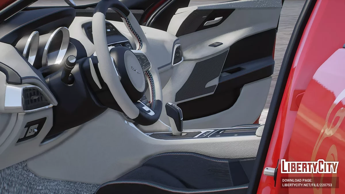 Jaguar XE SV Project 8 v1.0 / GTA 5