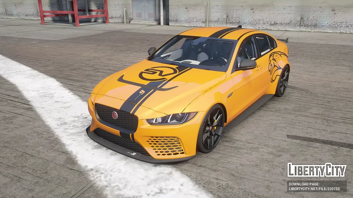 Jaguar XE SV Project 8 v1.0 / GTA 5