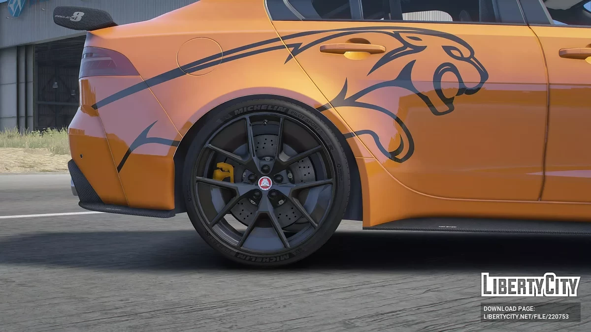 Jaguar XE SV Project 8 v1.0 / GTA 5