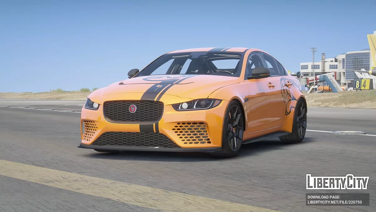 Jaguar XE SV Project 8 v1.0 / GTA 5