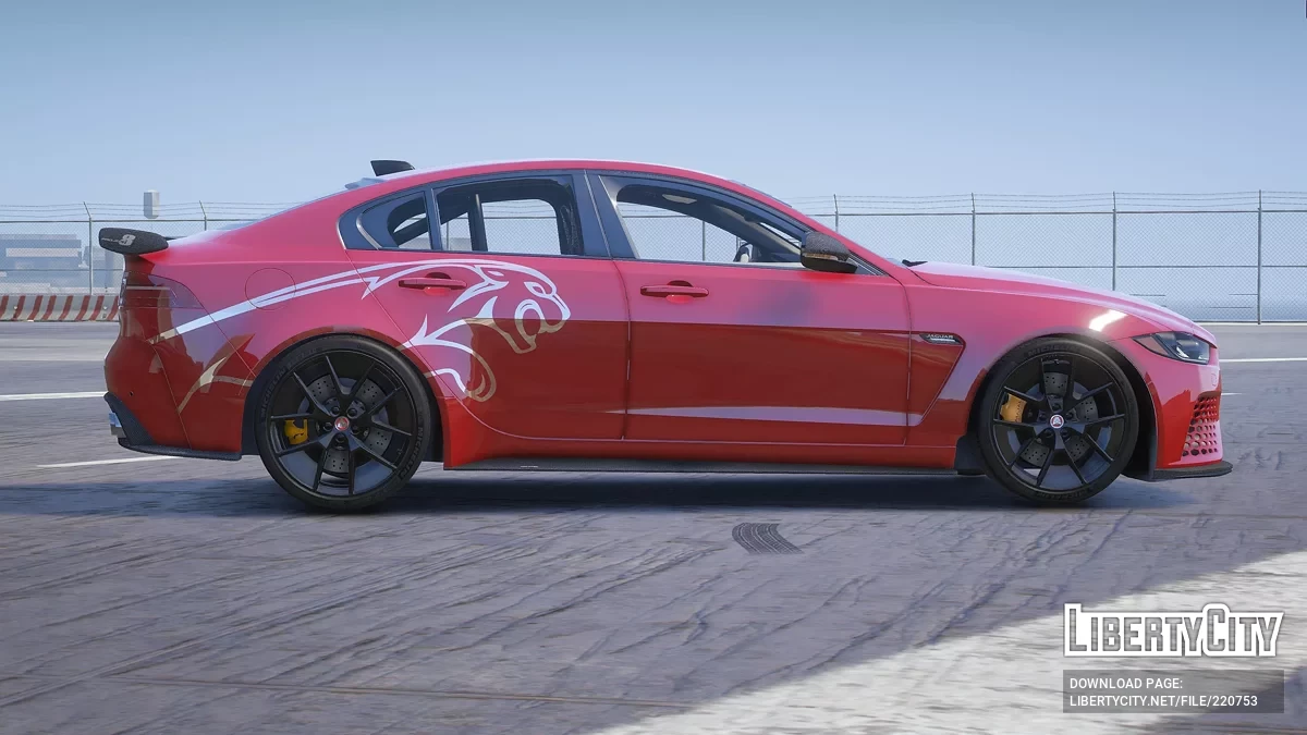 Jaguar XE SV Project 8 v1.0 / GTA 5