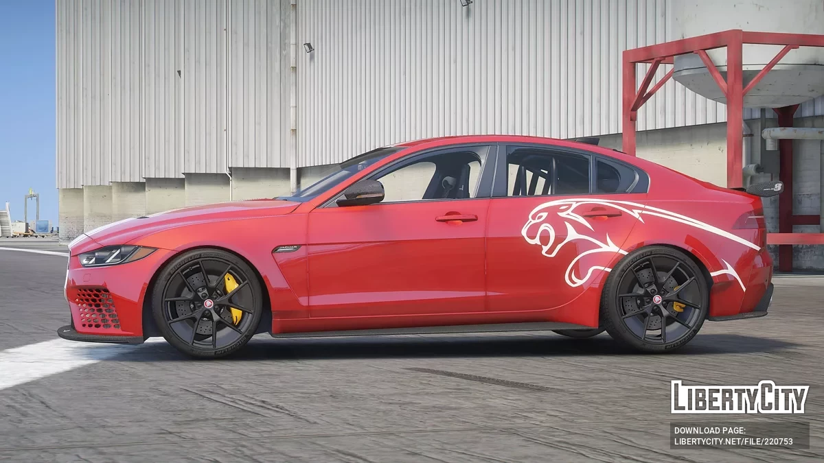 Jaguar XE SV Project 8 v1.0 / GTA 5
