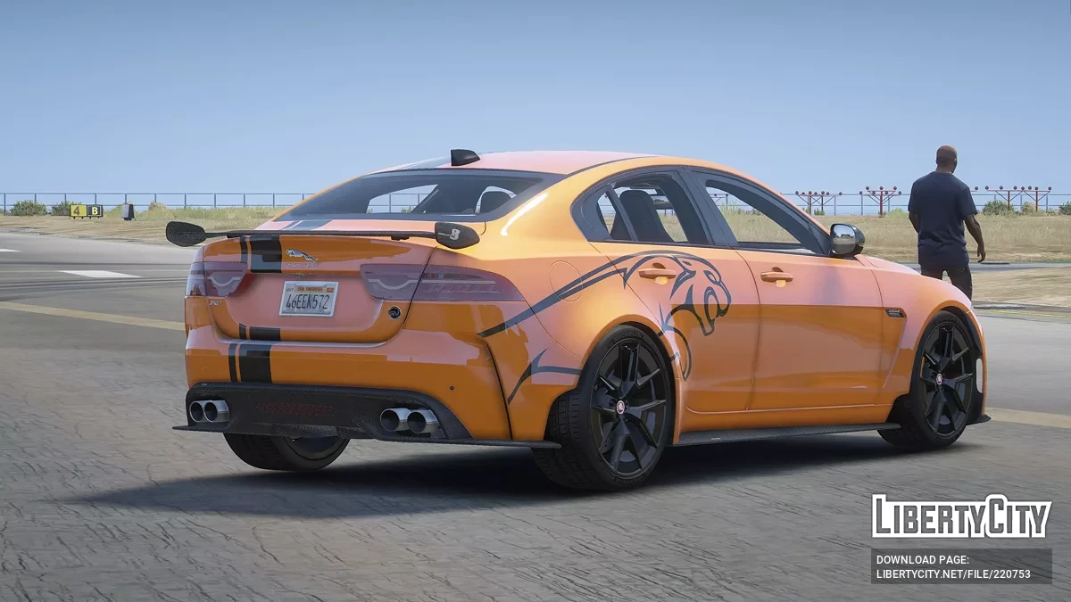 Jaguar XE SV Project 8 v1.0 / GTA 5