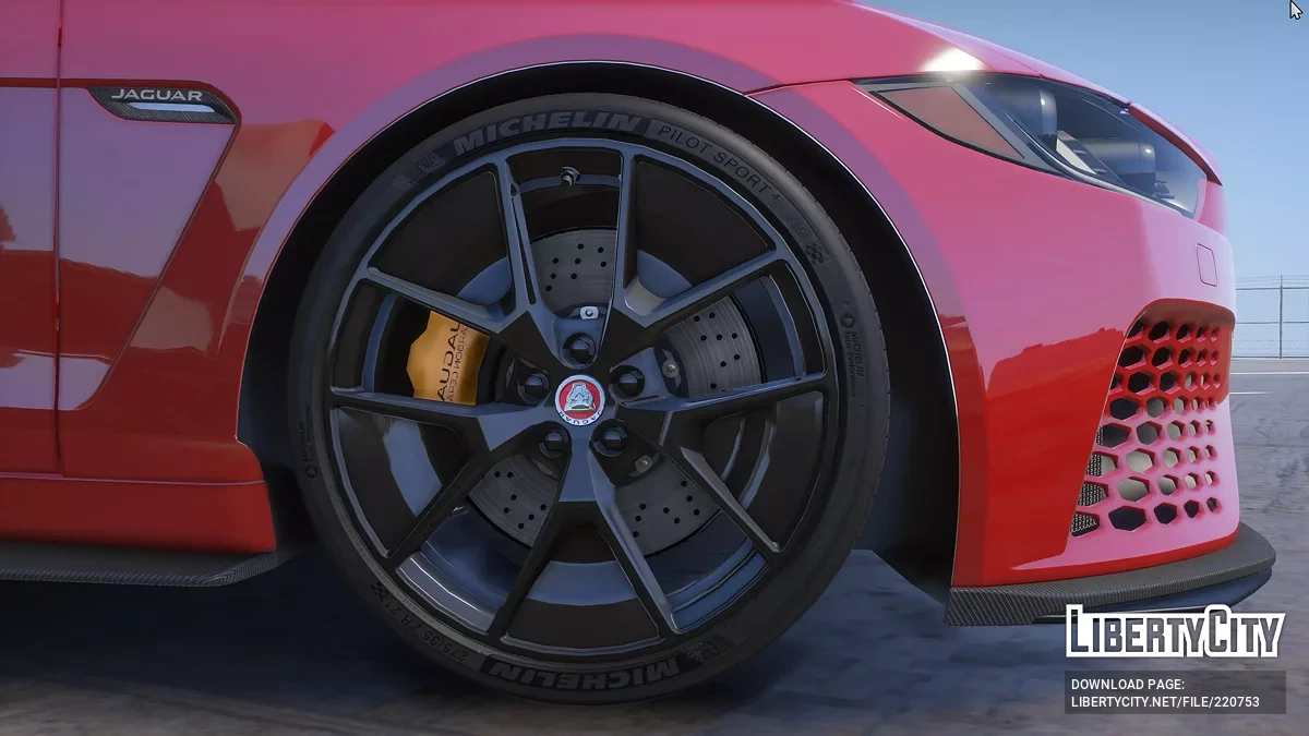 Jaguar XE SV Project 8 v1.0 / GTA 5