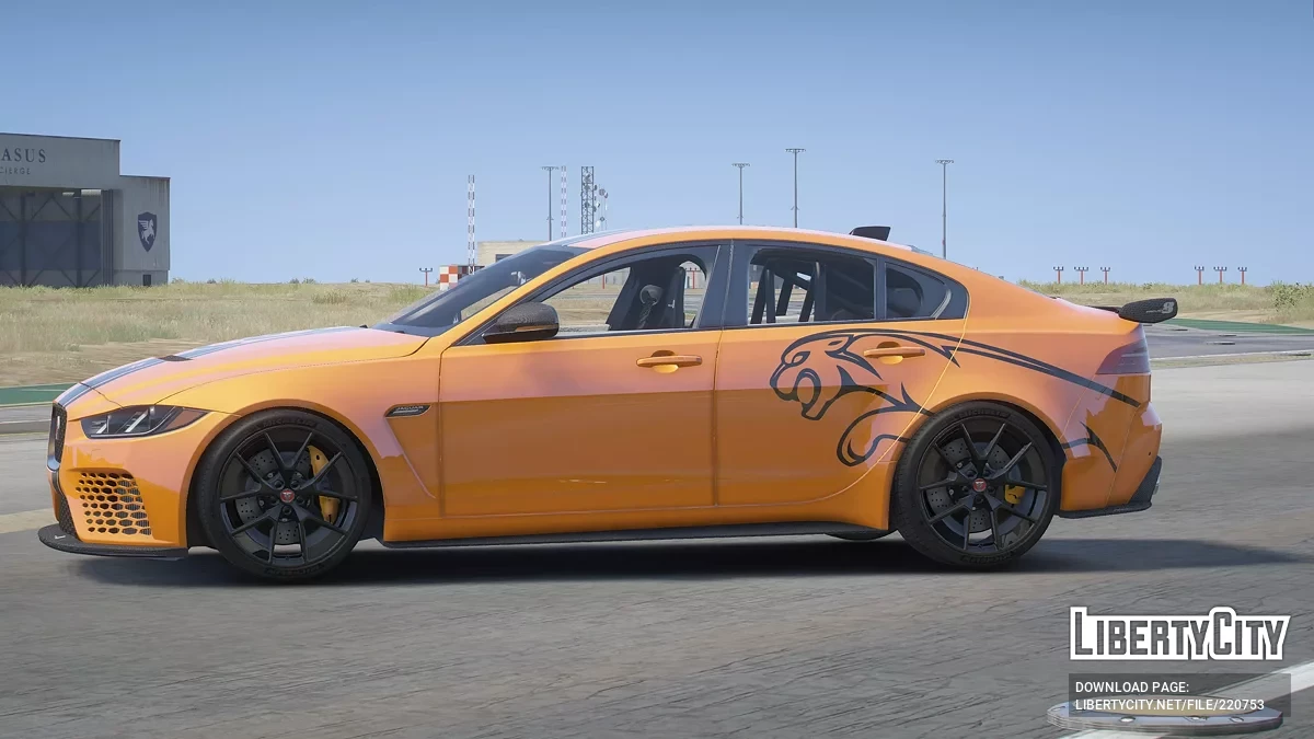 Jaguar XE SV Project 8 v1.0 / GTA 5