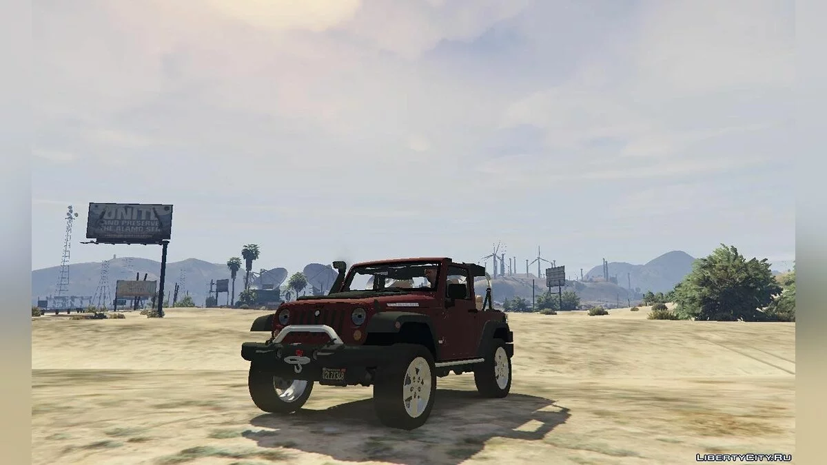 Jeep Wrangler 2012 v1.1 / GTA 5