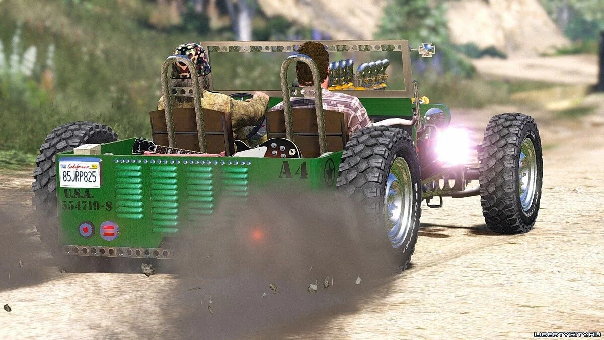 Jeep Willys Hot-Rod 1.0 / GTA 5