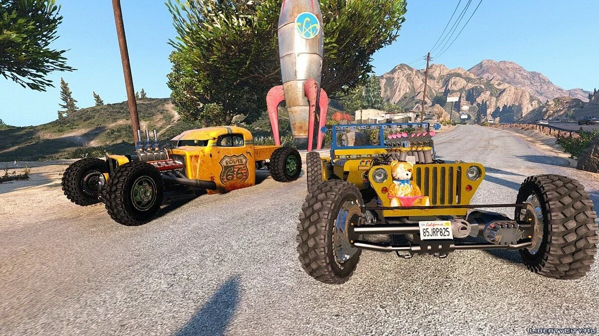 Jeep Willys Hot-Rod 1.0 / GTA 5