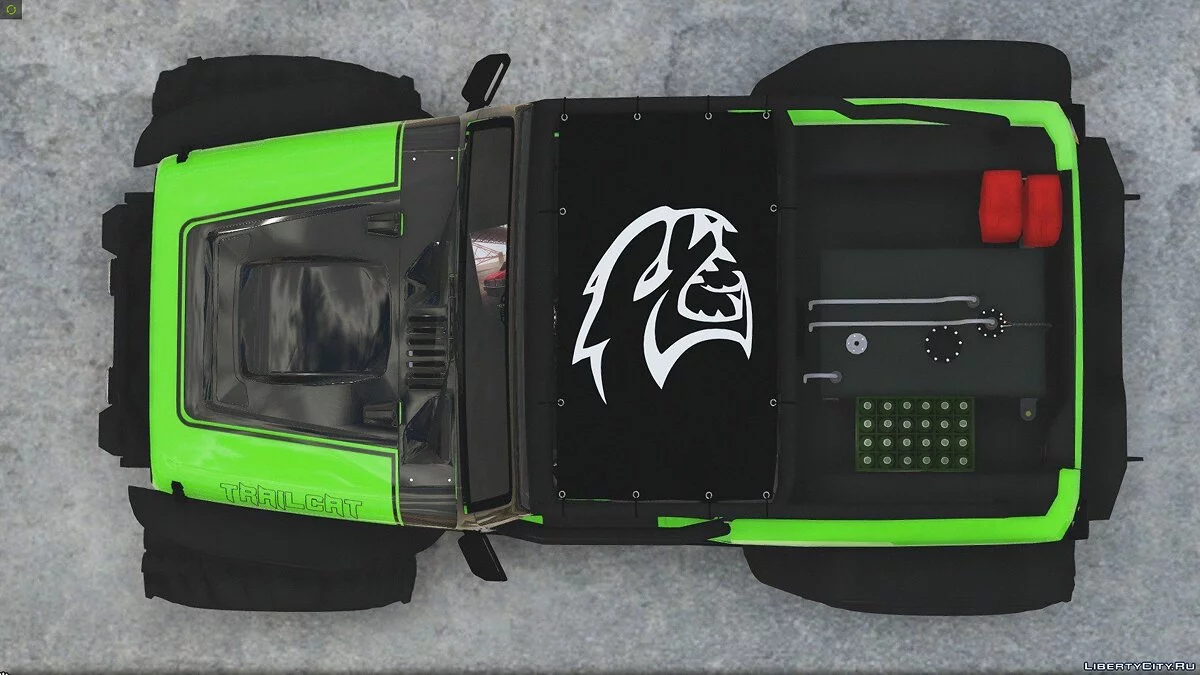 Jeep Wrangler Trailcat Concept 2016 [Add-On / Replace | Template] 1.1 / GTA 5