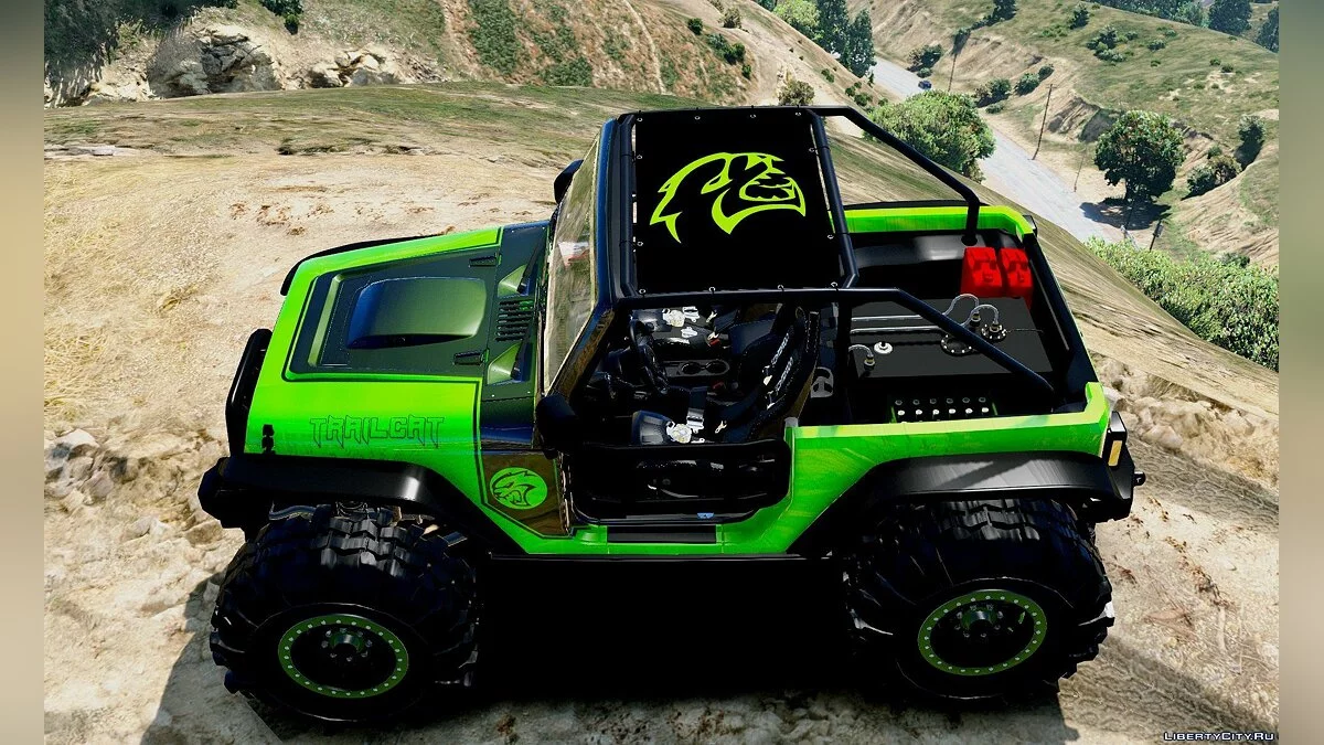 Jeep Wrangler Trailcat Concept 2016 [Add-On / Replace | Template] 1.1 / GTA 5