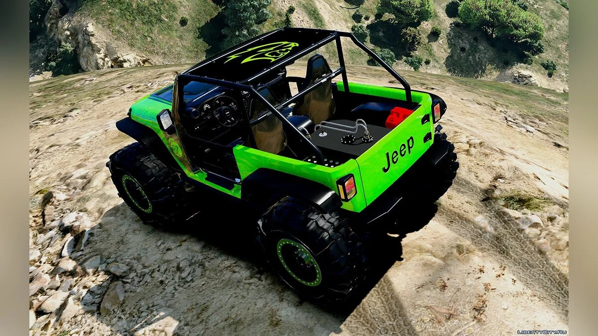 Jeep Wrangler Trailcat Concept 2016 [Add-On / Replace | Template] 1.1 / GTA 5