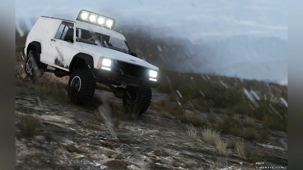 Jeep Cherokee Sport 1984 Off Road 4x4 [Add-On / Replace | Tuning | 10 Extras | Unlocked] 1.4 / GTA 5