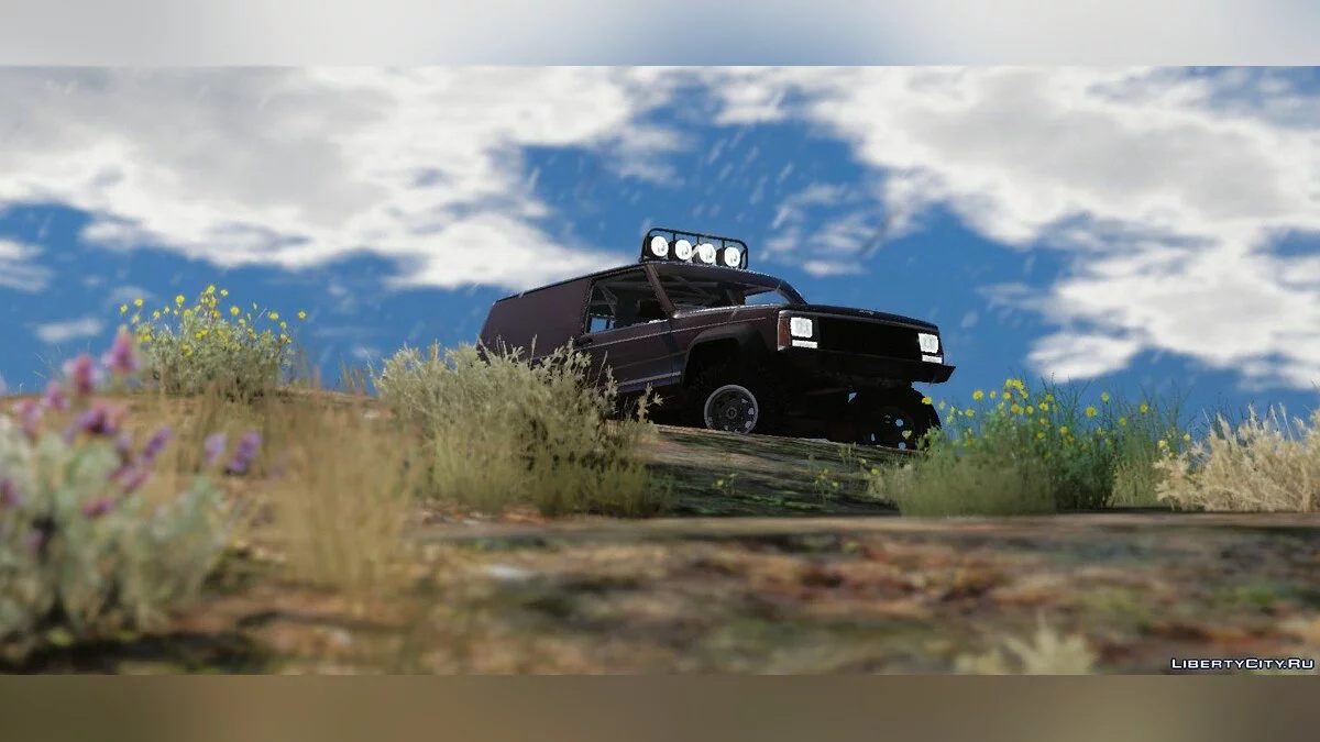 Jeep Cherokee Sport 1984 Off Road 4x4 [Add-On / Replace | Tuning | 10 Extras | Unlocked] 1.4 / GTA 5